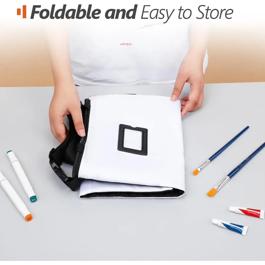 Большая сумка для художественного портфолио, легкая нейлоновая сумка на плечо 24 x 36 дюймов с ручкой и молнией для эффективного эскиза плаката