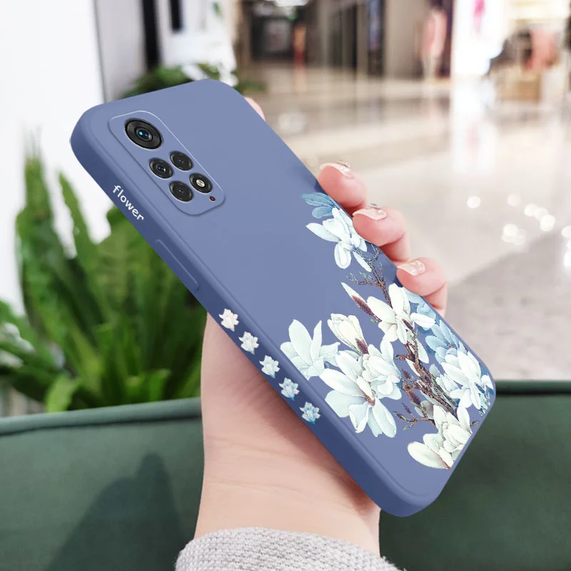 Magnolia Flower Phone Case For Xiaomi Redmi Note 14 13 12 12S 11 11S 11T 10 10A 10T 10S 9T Pro Plus 10C 9A 9C 9T 4G 5G Cover