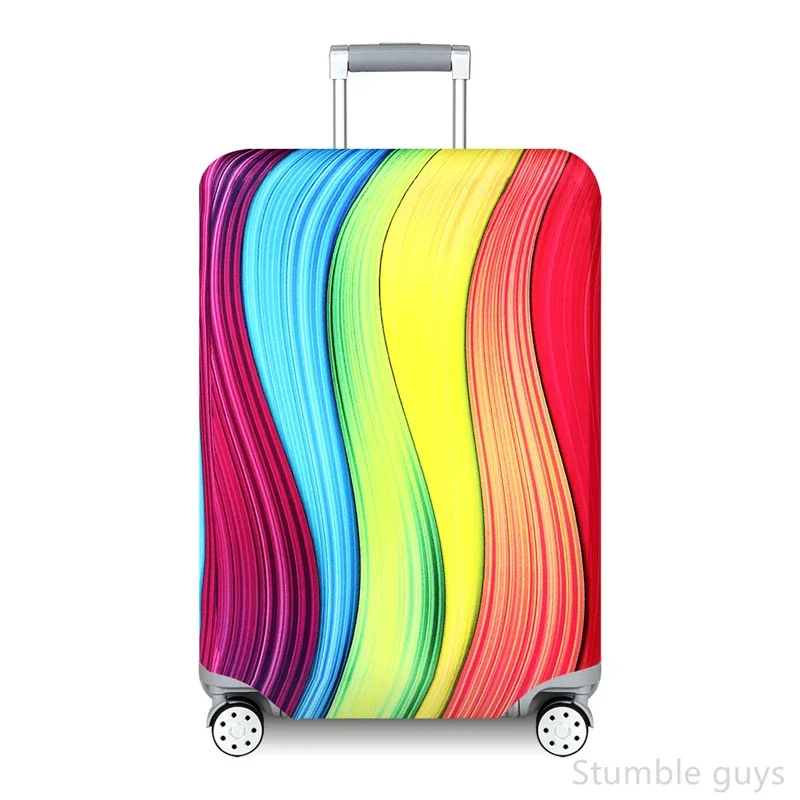 

Прочный эластичный чехол для багажа с защитой от царапин, пылезащитный, надежный, подходит для чемоданов на колесиках 18-32 дюйма