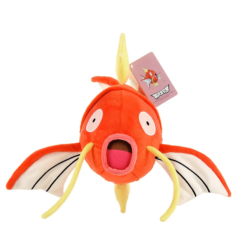 

Подлинные кавайные мягкие игрушки Magikarp, мультяшный и милый король карпа, плюшевые куклы, подушка, подарок на день рождения для детей, друзей, мальчиков