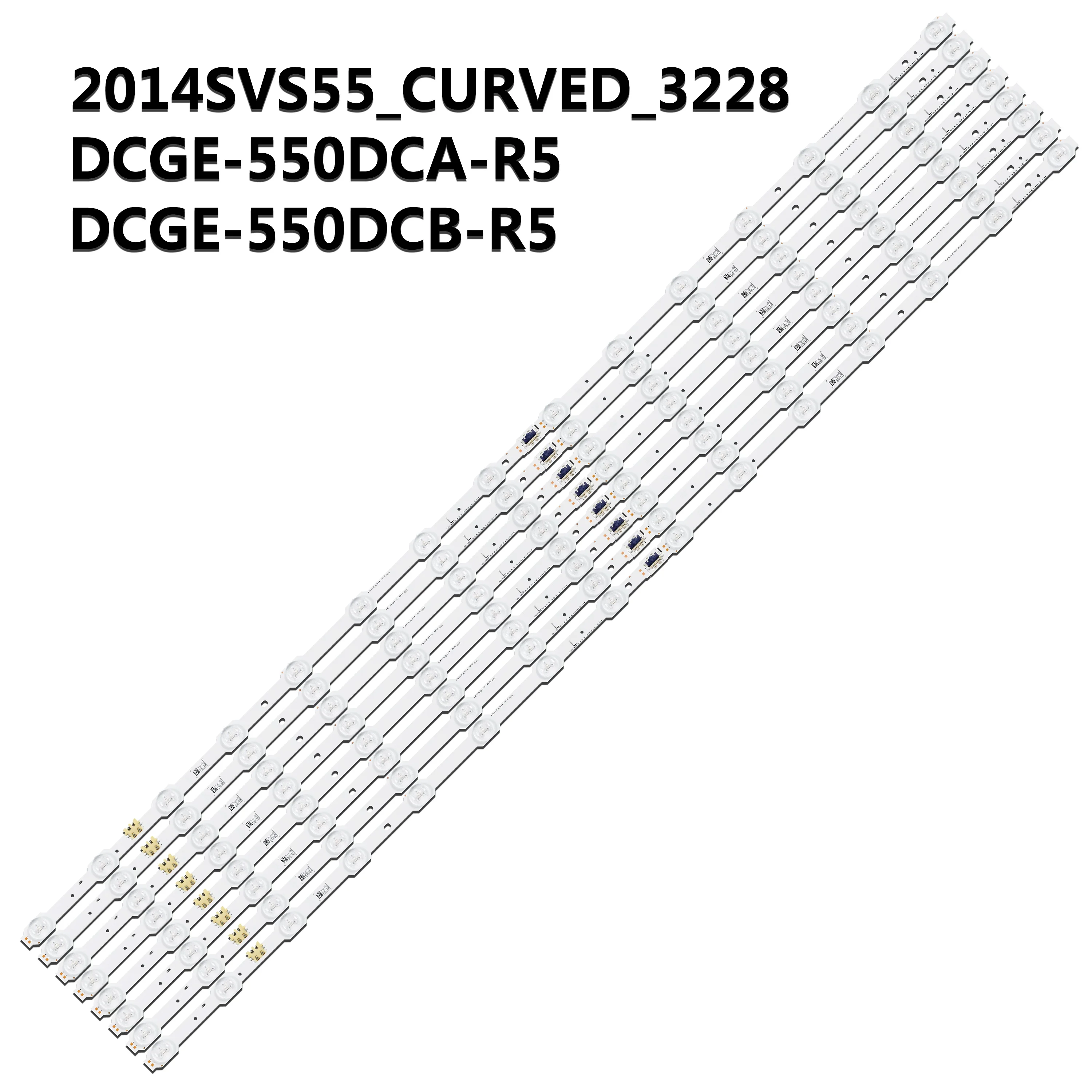 

LED Backlight Strip(16) UN55HU7200G For 2014SVS55 CURVED 3228_R07 LM41-00106K LM41-00106J CY-VH055FGLV1H UA55HU7200F UA55HU7200