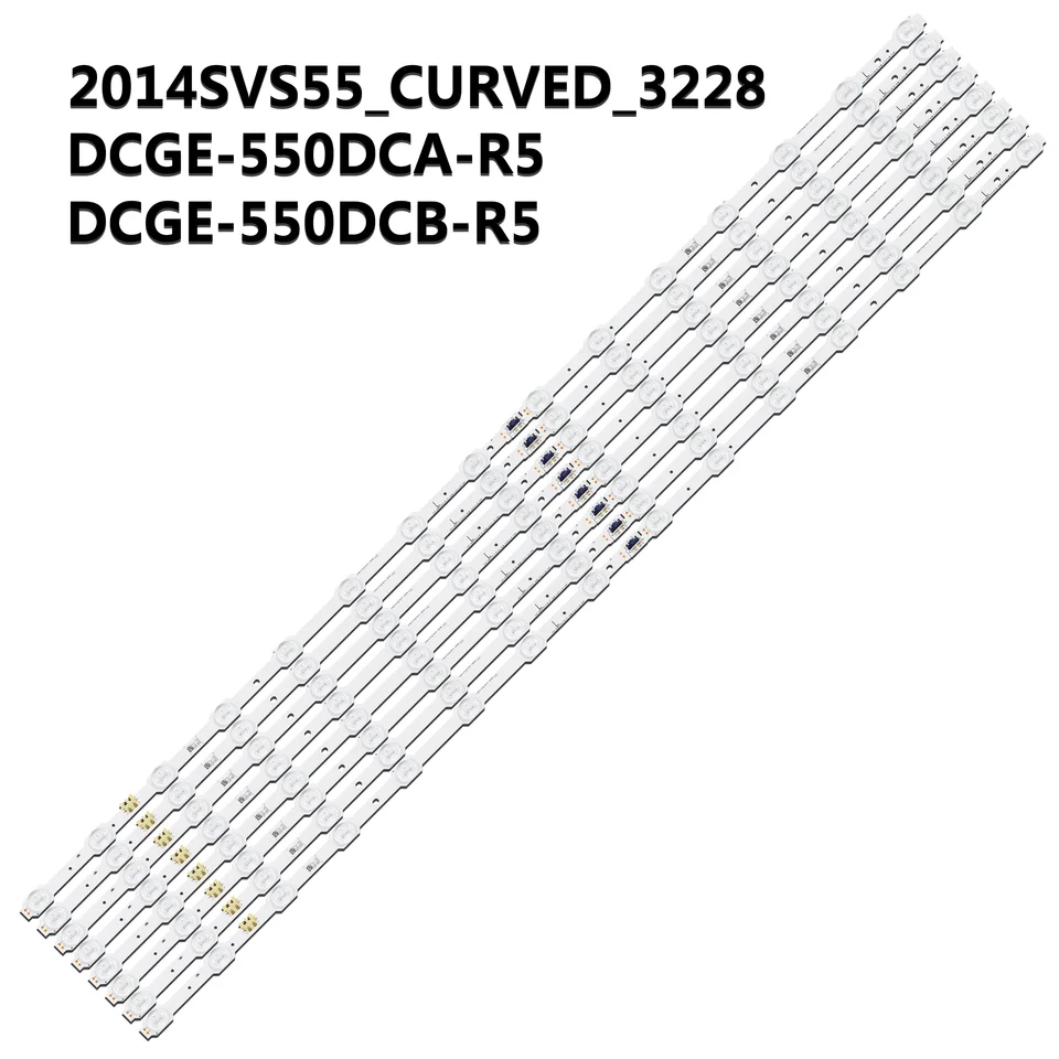 Kit Strisce LED Per TV Samsung UA55HU6006, UA55HU6008, UE55HU6900 – BN96-34251A / BN96-34252A, 1157mm