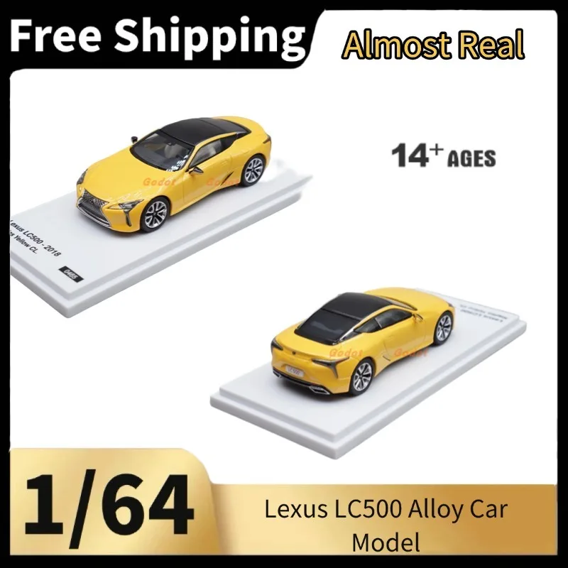 Almost Real 1:64 Die-Cast Alloy Model Car – Collectible Miniature Display Model, Great for Festival & Commemorative Gifts