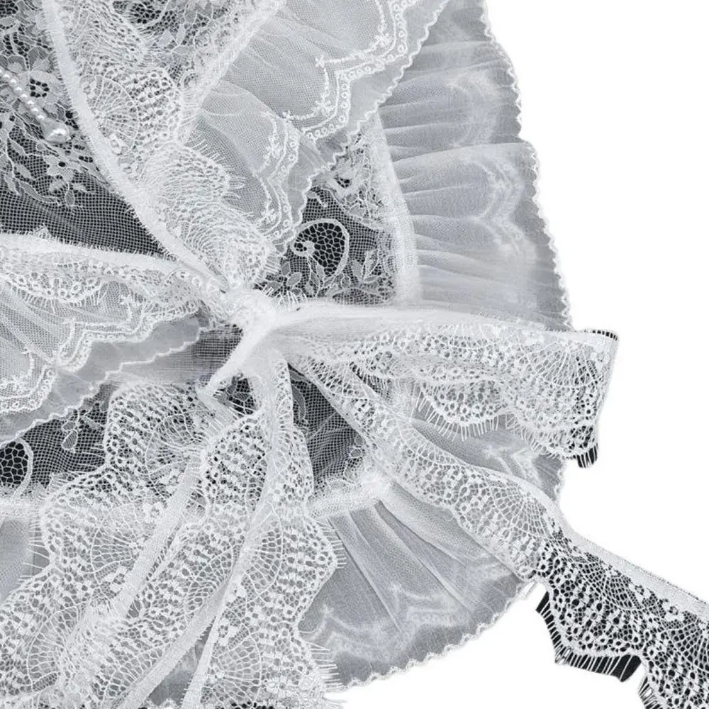 

Jeans Pants Decor Embroidered Flower Lace Mini Skirt Irregular See Through Ruched Skirts Y2K Streetwear Harajuku Pleated Skirts