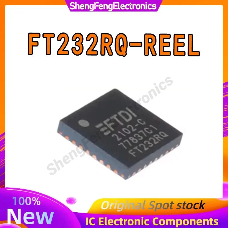 FT232RQ-REEL FT232RQ FT232 FT USB QFN32 IC Chip tersedia