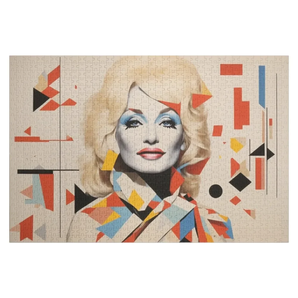 

Цифровой дизайн Dolly Parton 1 головоломка имя деревянная игрушка игрушки для детей пользовательский подарок пользовательские подарки головоломка