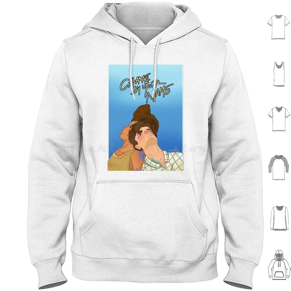 Calamari By Your Name Hoodies Long Sleeve Sea Monster Luca Alberto Mermaid Fanart Call Me By Your Name