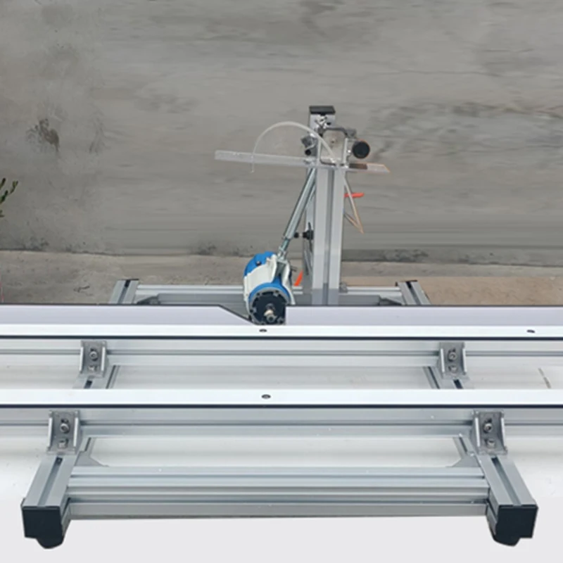 Woodworking profiling trimming head chamfering all-in-one machine cabinet with head chamfering all-in-one machine trimming machi