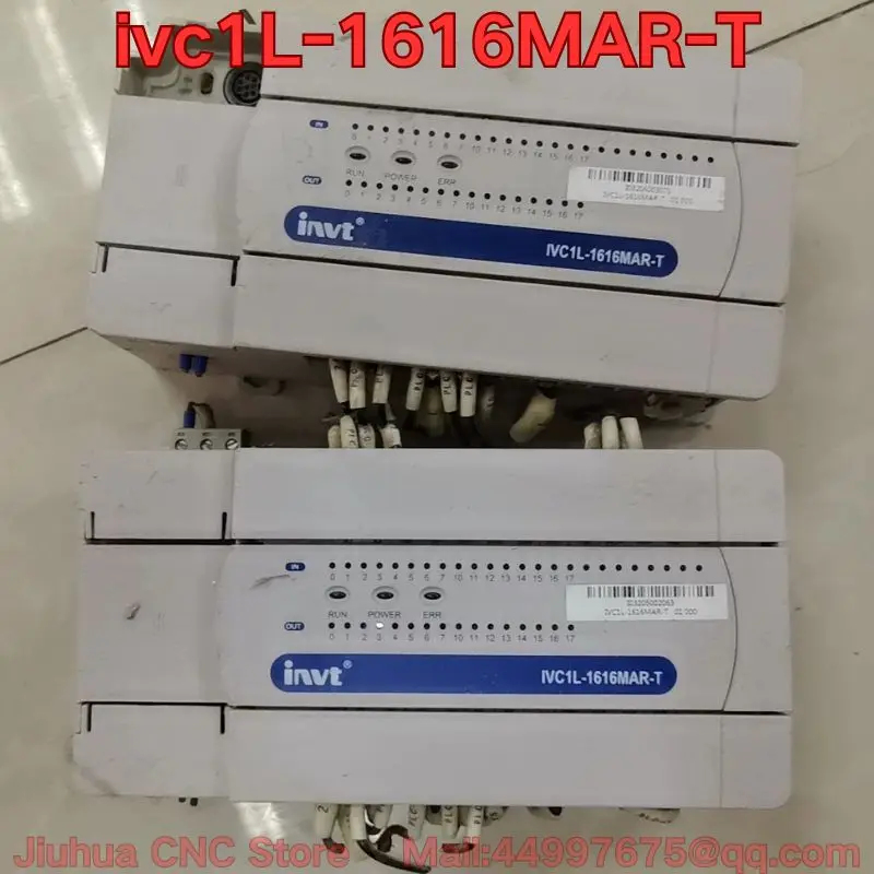 

Подержанный функциональный тест контроллера ПЛК IVC1L-1616MAR-T обычно Редкие модели, необходимые для переговоров.