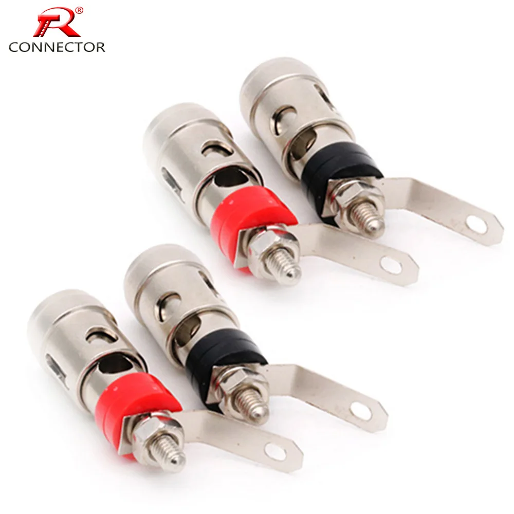

50PCS High qualityAudio Video Speaker Amplifier Subwoofer Binding Post Connector,Binding Post Cable Terminals