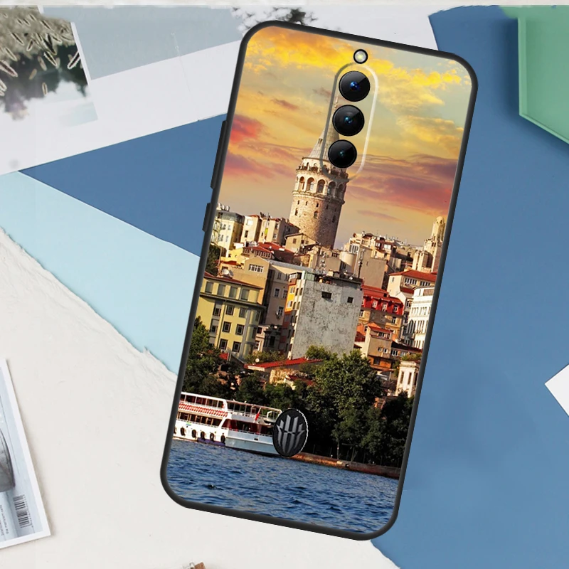 تركيا اسطنبول مشهد بناء حالة ل ZTE النوبة الأحمر ماجيك 8 9 8S 9S 10S برو زائد 10 الهواء 6 7 7S RedMagic 11 برو زائد غطاء #2