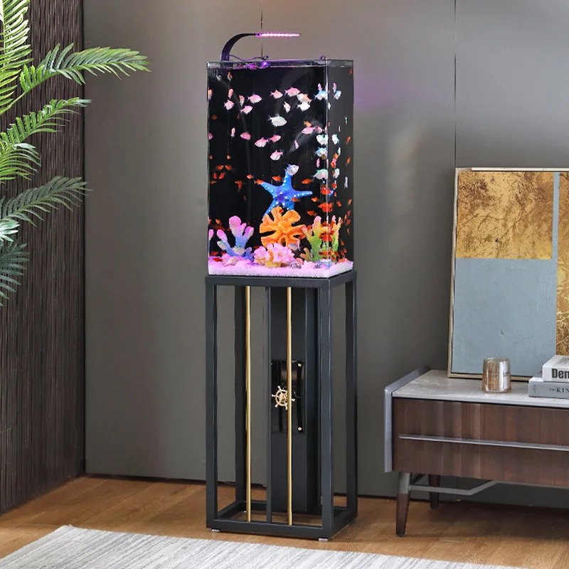 

Бестселлер акрилового аквариума большого и среднего размера с натуральными камнями для красивого аквариума