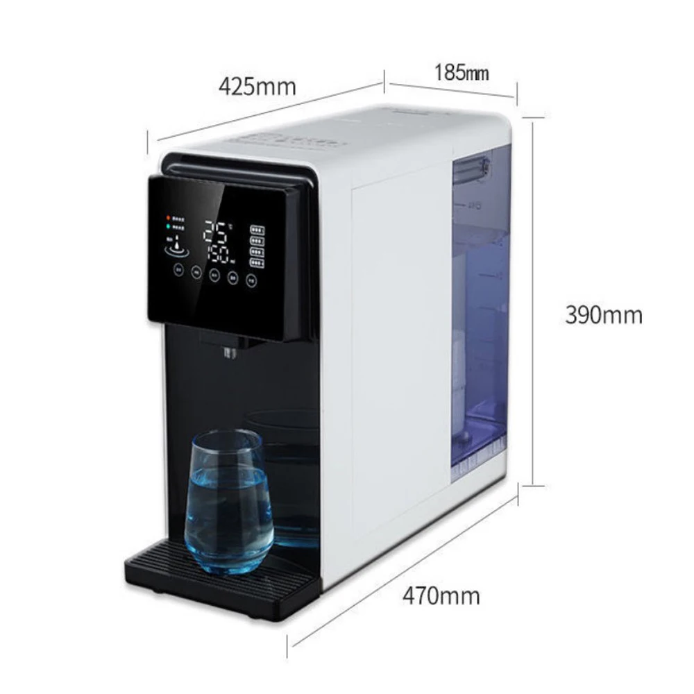 Household counter top 100gpd ro water purifier 1500ppb hydrogen water maker 2 in 1 system OEM