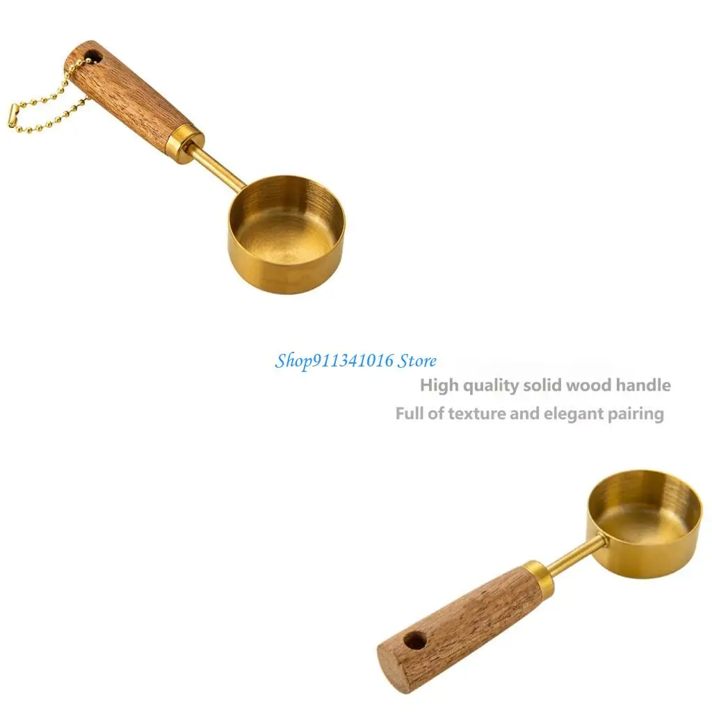 

14ML Stainless Steel Measuring Spoon with Handle for Spices Coffee Bean