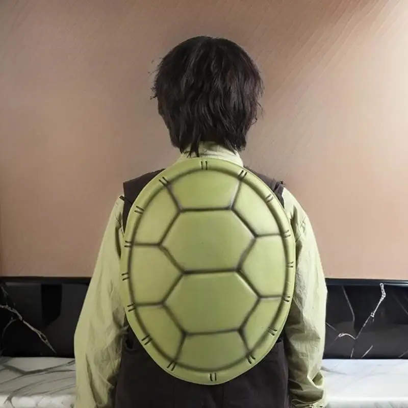 H58E Costume coquille tortus portable portable pour les enfants Cosplay pour adultes, carnavals, Halloween