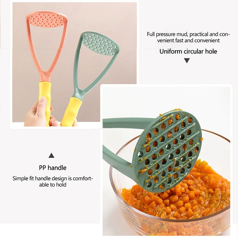 هراسة بطاطس مضغوطة ، مقشر ، صانع عصير هريس ، مروج ناعم ، كسارة بطاطس مهروسة ، أدوات فواكه ، مطبخ