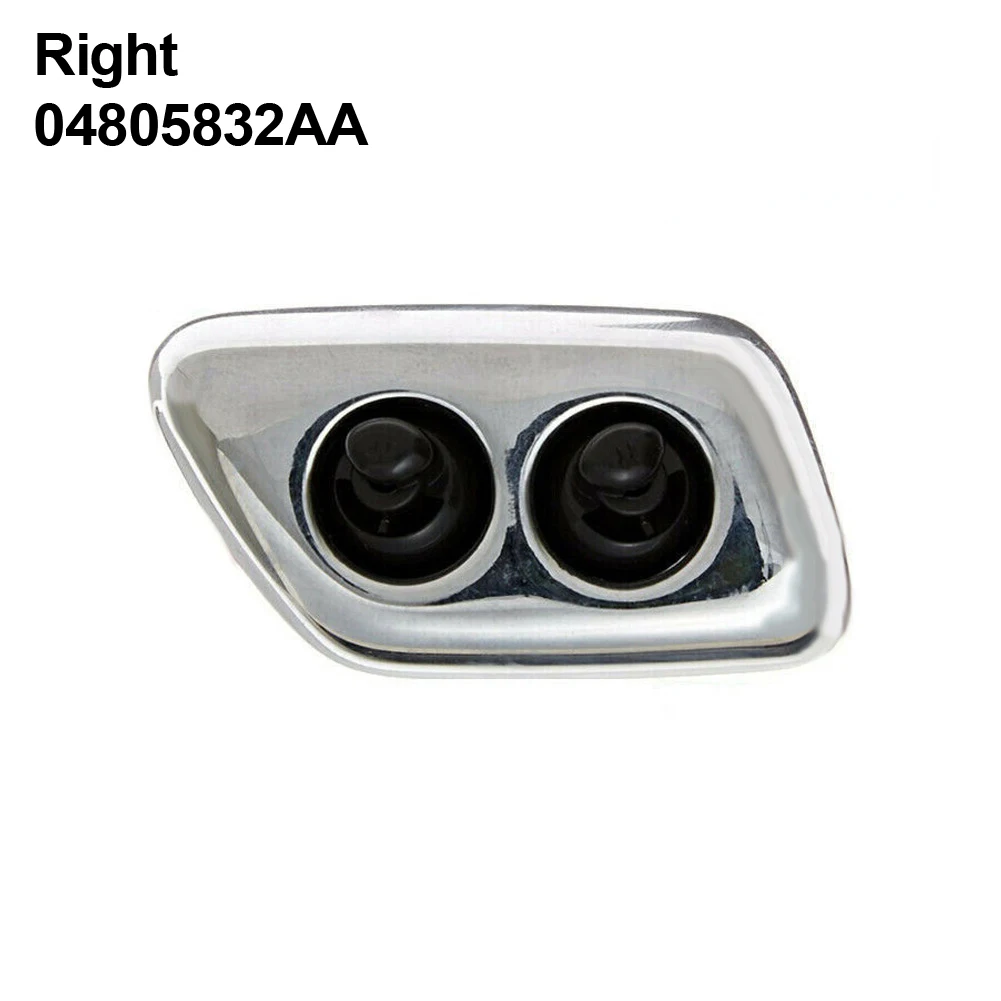 Washer Jet CHRYSLER C Car Accessories Black Silver CHRYSLER Good Performance Headlight Washer Nozzle 04805832AA