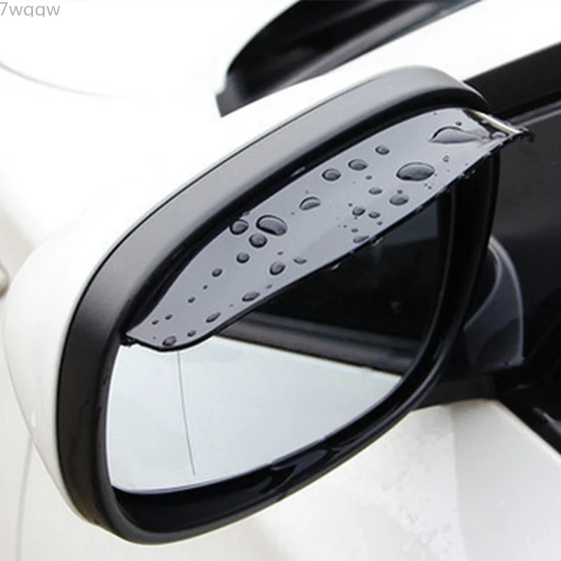 1Pair Car Rear Mirror Eyebrow Rain Cover Dla Opel Mokka Corsa Astra G J H insignia Vectra Zafira Monza Combo Meriva