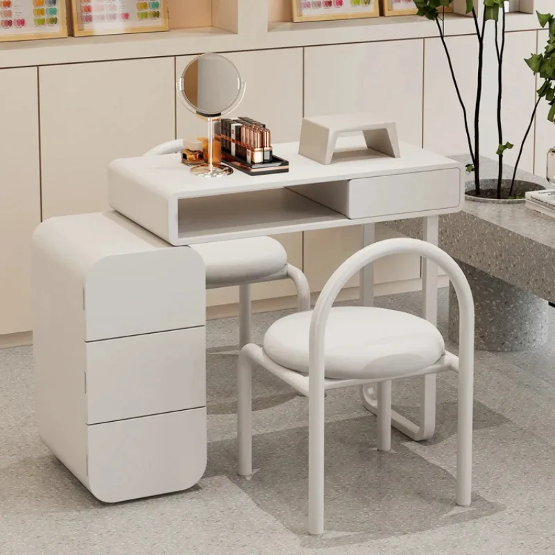 

Дизайнерский японский Маникюрный Стол, простой скандинавский салон, женская белая специальная мебель для салона, YX50ZJ