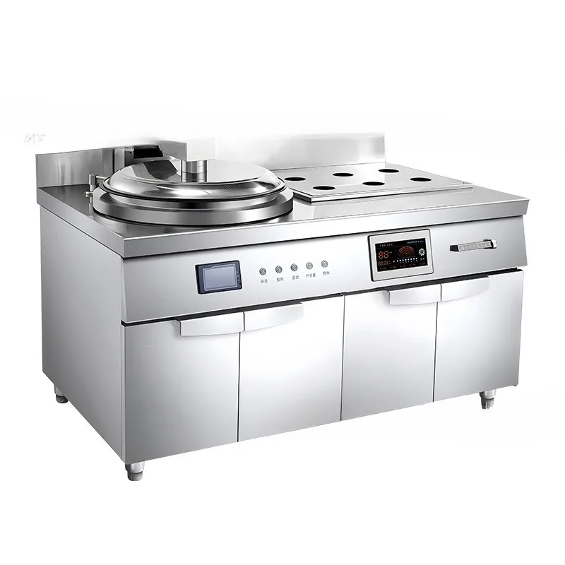 Bun Furnace Water Fried Bun Fried Dumpling Electric Cake Crotch Pancake Machine Steamer Combination Furnace Steam Furnace