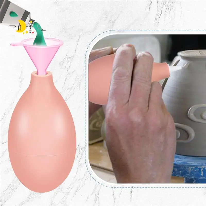 

AF95- Precision Applicator For Clay Tool Sets, 4-Piece Slide-Rail Glaze Squeeze Bottle
