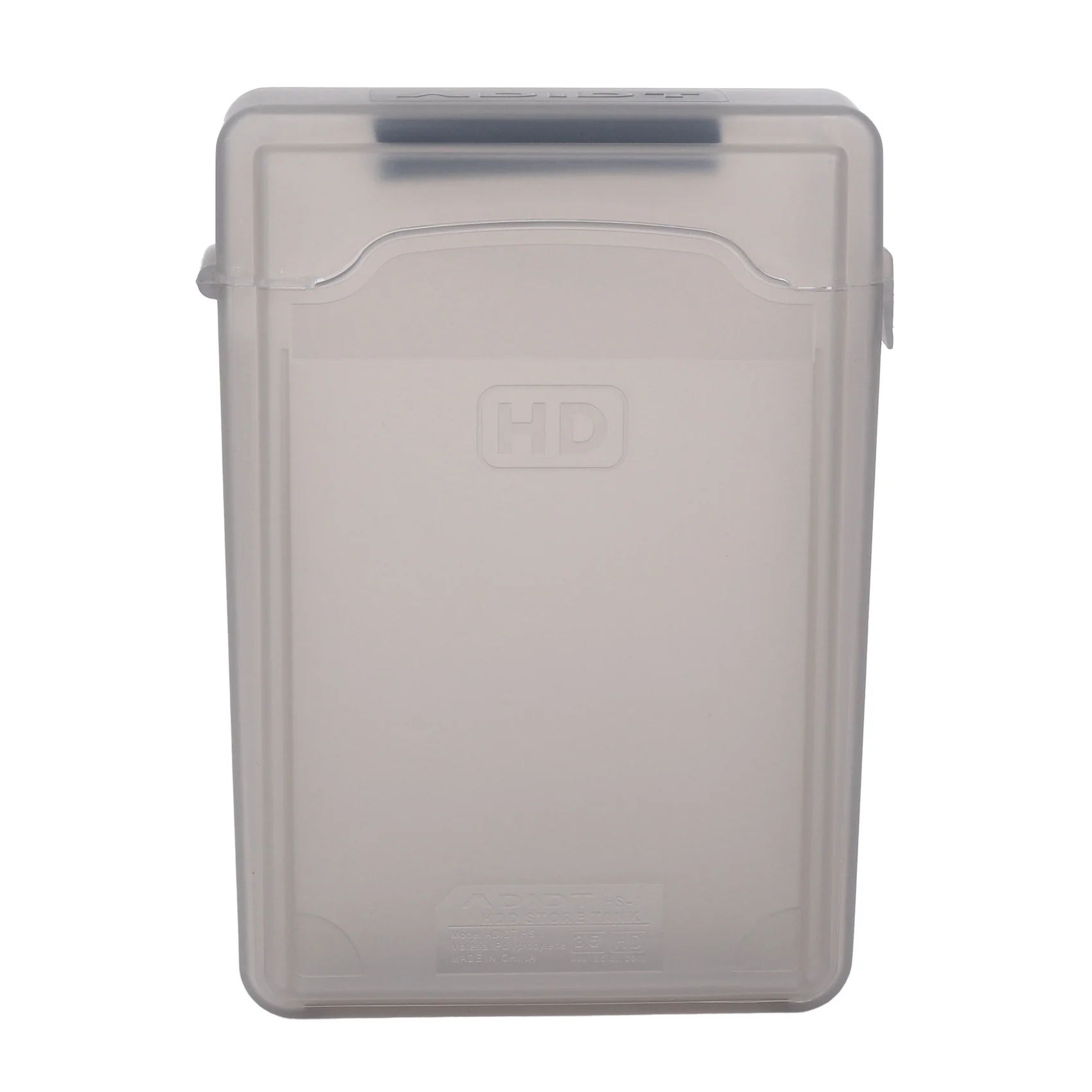 5 ชิ้น 3.5 นิ้ว IDE SATA HDD ฮาร์ดดิสก์ไดรฟ์กล่องเก็บพลาสติกกรณีฝาครอบสีเทา