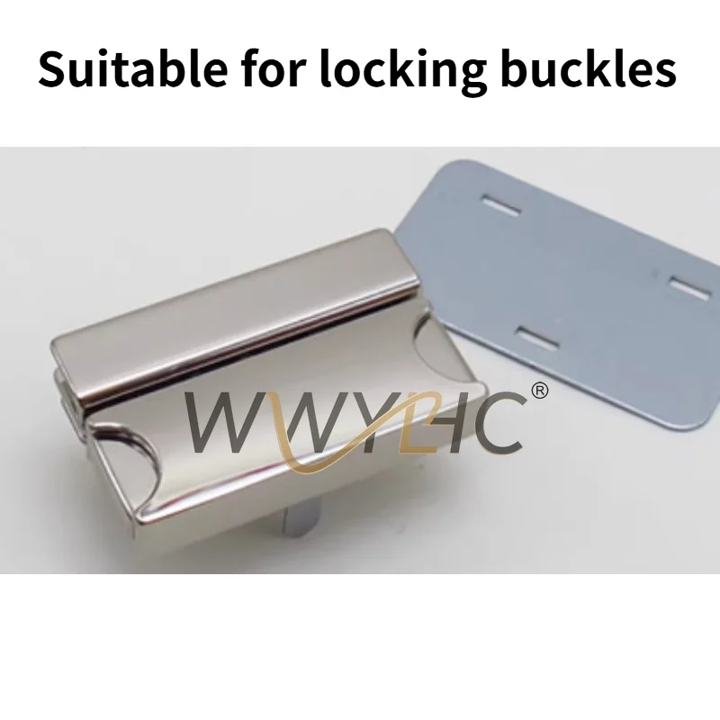

Rectangular Bag Lock & Side Press Spring Lock for DIY Handmade Leather Bag Accessories
