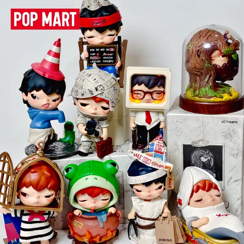 

Hot Selling Genuine Popmart Hirono Greenhouse Grass Series Figurines Surprise Blind Box Toys Desktop Ornaments Decoration Gifts