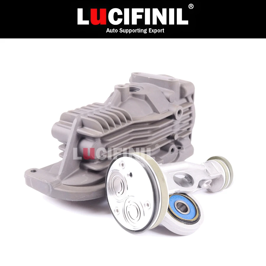 

LuCIFINIL New Head Cylinder Rod Piston With O-Ring Fit Mercedes S-Class C217 W222 X222 Air Suspension Compressor 2223200404