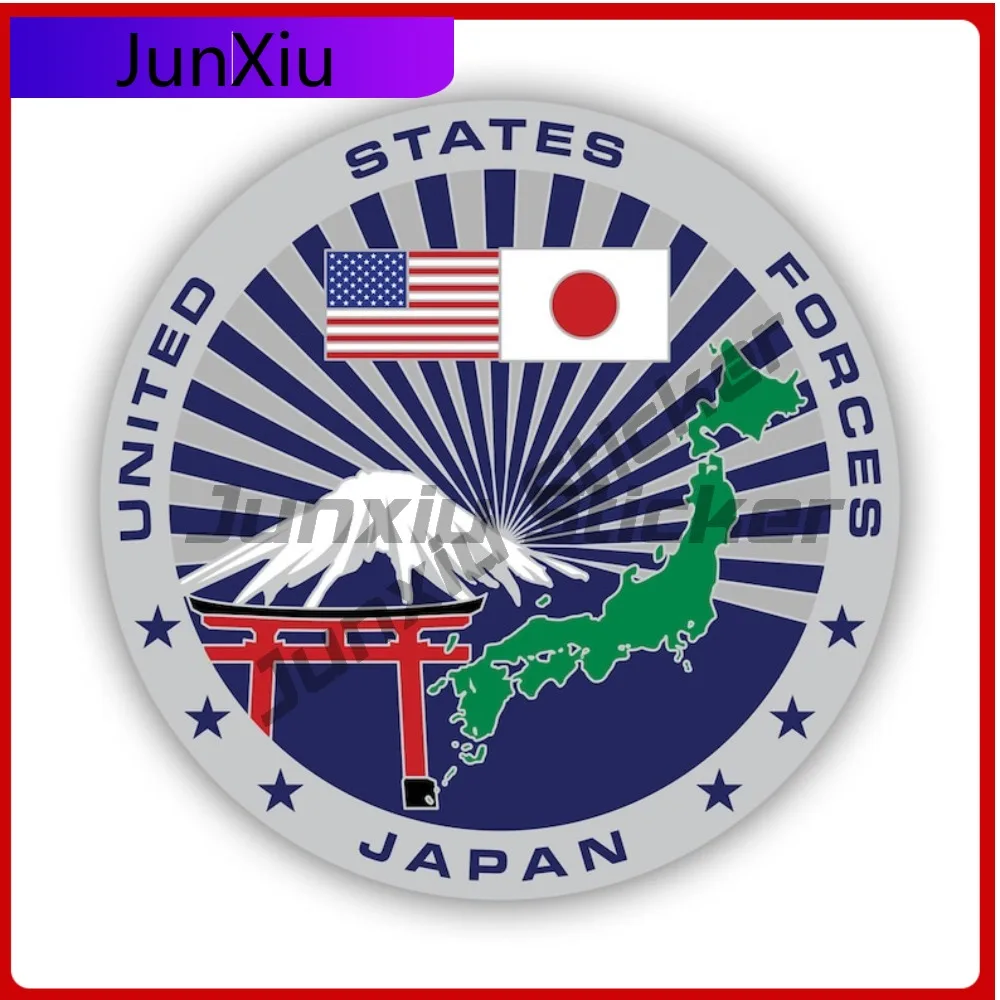 

Epic Artistic United States Forces Japan Sticker Decal American Made Uv Protected Usfj Yokota Air Base Car Decal Outdoor