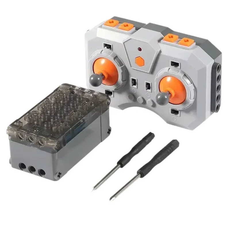 

8-Way Remote Control Kit with 6.0 Lithium Battery Box Bluetooth APP Program MOC Building Blocks Parts High-Tech Power Group Set