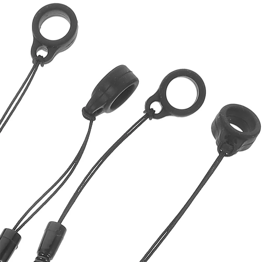 10Pcs Plastic Phone Lanyard Cords Camera Neck Lanyard For Cashier Stylus Stretch Retractable Coiled Elastic