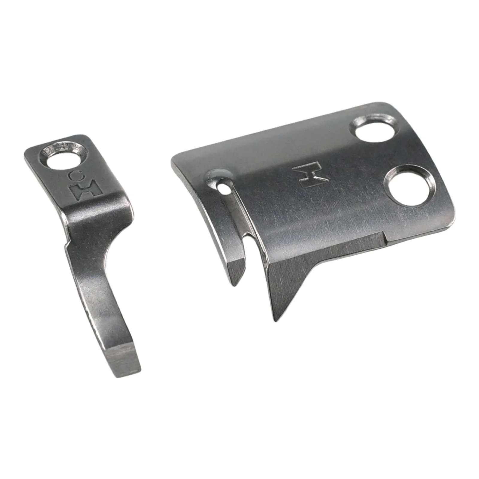 

MG52A0834 + MG52A0838 Movable + Fixed Knife Set Fits Mitsubishi DY-359, PLK-2520A, Typical GC0303, GC6760B Sewing Machine Blade