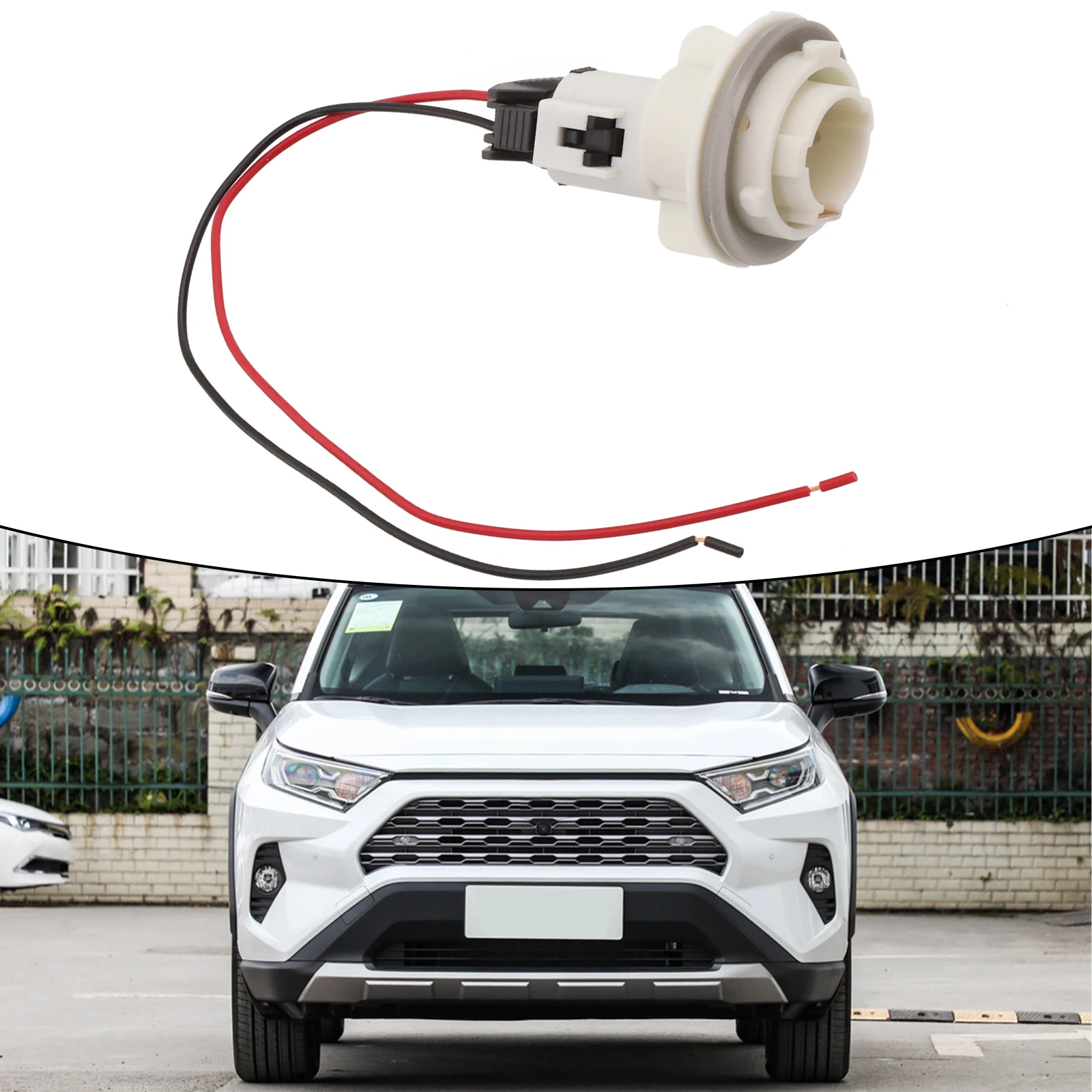 1156 Lamp Holder 1156 Bulb Socket ABS Material High Universality Fitment Size As Shown In The Picture Car Maintenance