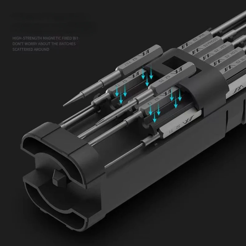 Xiaomi JIMI GNT-18 18 in 1 Screwdriver Set Precision Magnetic Screw Driver S2 Extended Screw Bits Mobile Phone Repair Hand Tool