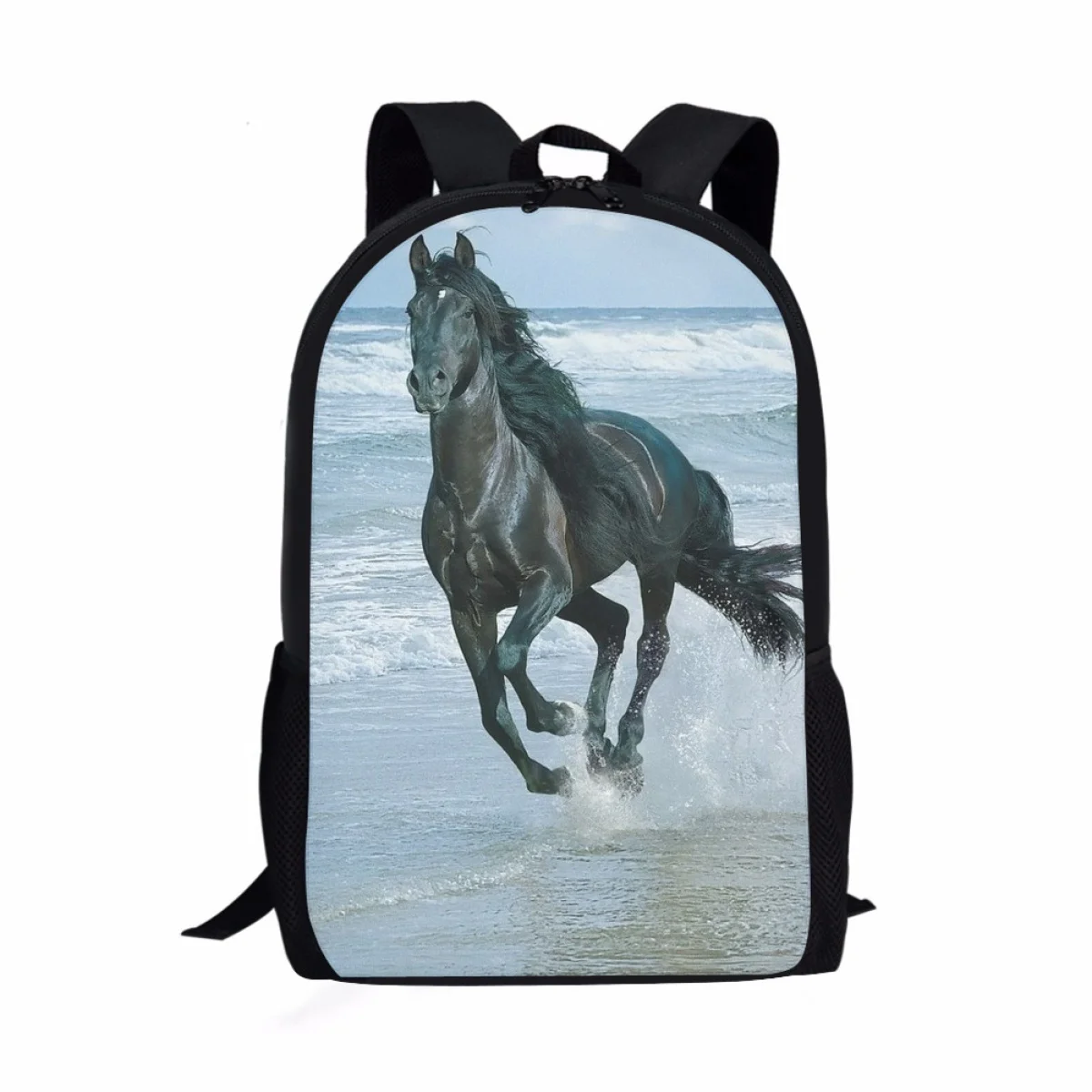 Bonito cavalo sacos de escola para adolescentes meninos meninas do miúdo mochila kawaii primária estudante mochila mochila mochila mochila mochila escolar