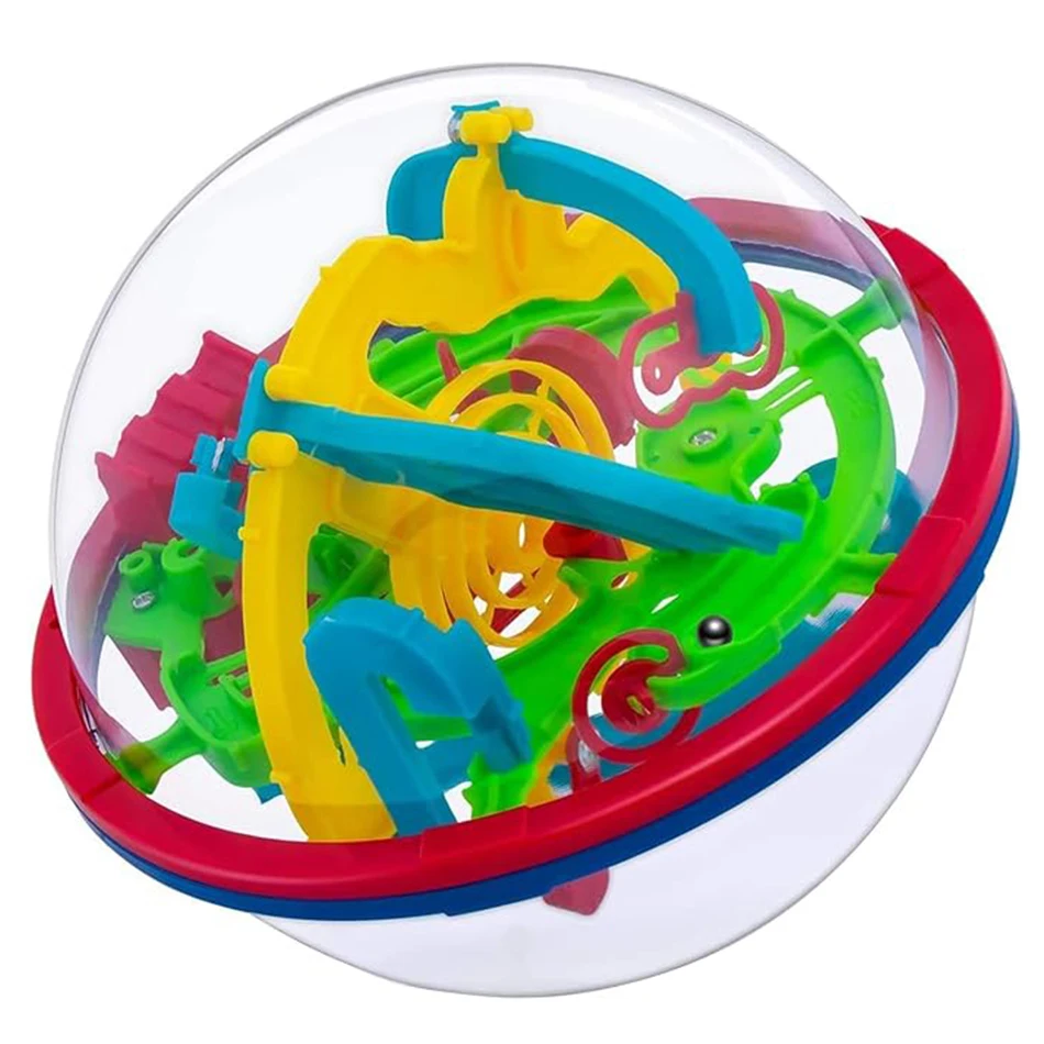 

3D Maze Ball Puzzle Game Intelligence Idea Maze Toys Perplexus Labyrinth IQ Challenge Educational Toy for Kids and Adults Gifts