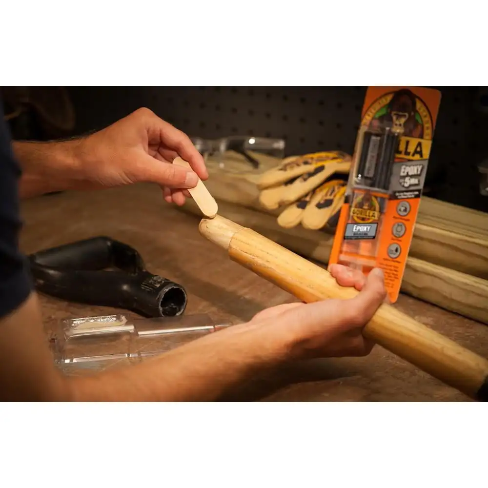 

Gorilla Glue Epoxy Jeringa de 0,85 Onzas, Resina de Dos Partes y Endurecedor