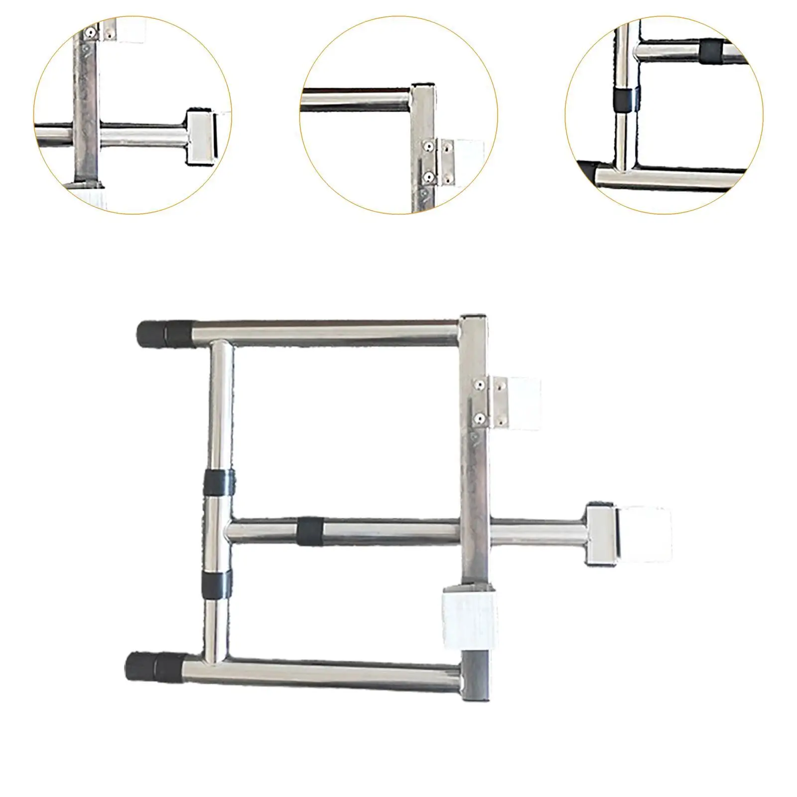 Extended Ladder Stabilizer Easy Installation Rack Accessories for Roof Gutt