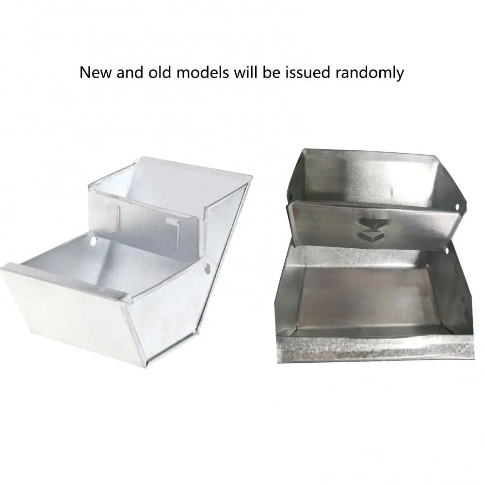 Rabbit Hutch Trough Feeder Easy To Install Durable Animal Food Bowl Drinker Food Bowl Equipment Tool For Farming Animals