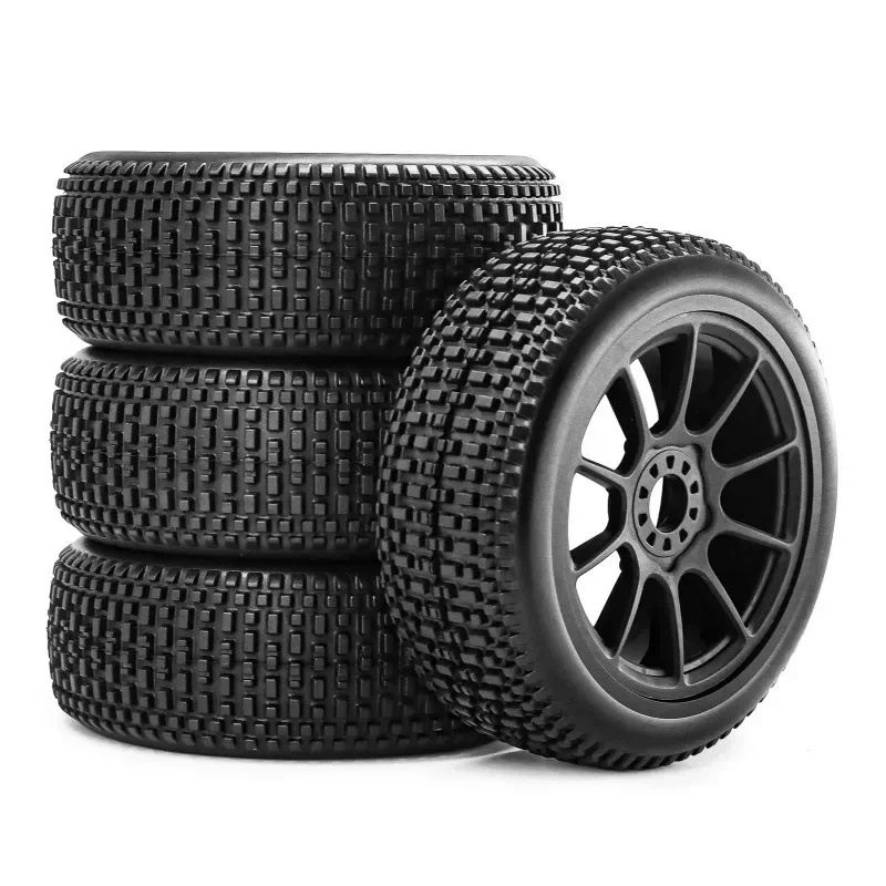 4pcs 117mm 1/8 RC Off-Road Buggy Tires Wheel 17mm Hex for ARRMA Typhon Talion Redcat Team Losi Kyosho HPI WR8 HSP RC Car