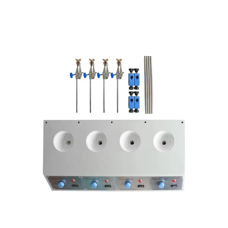 250ml 500ml 1000ml Lab Heating Equipment Multi-positional 2-6 Position Heating Mantle Without Stirrer Function