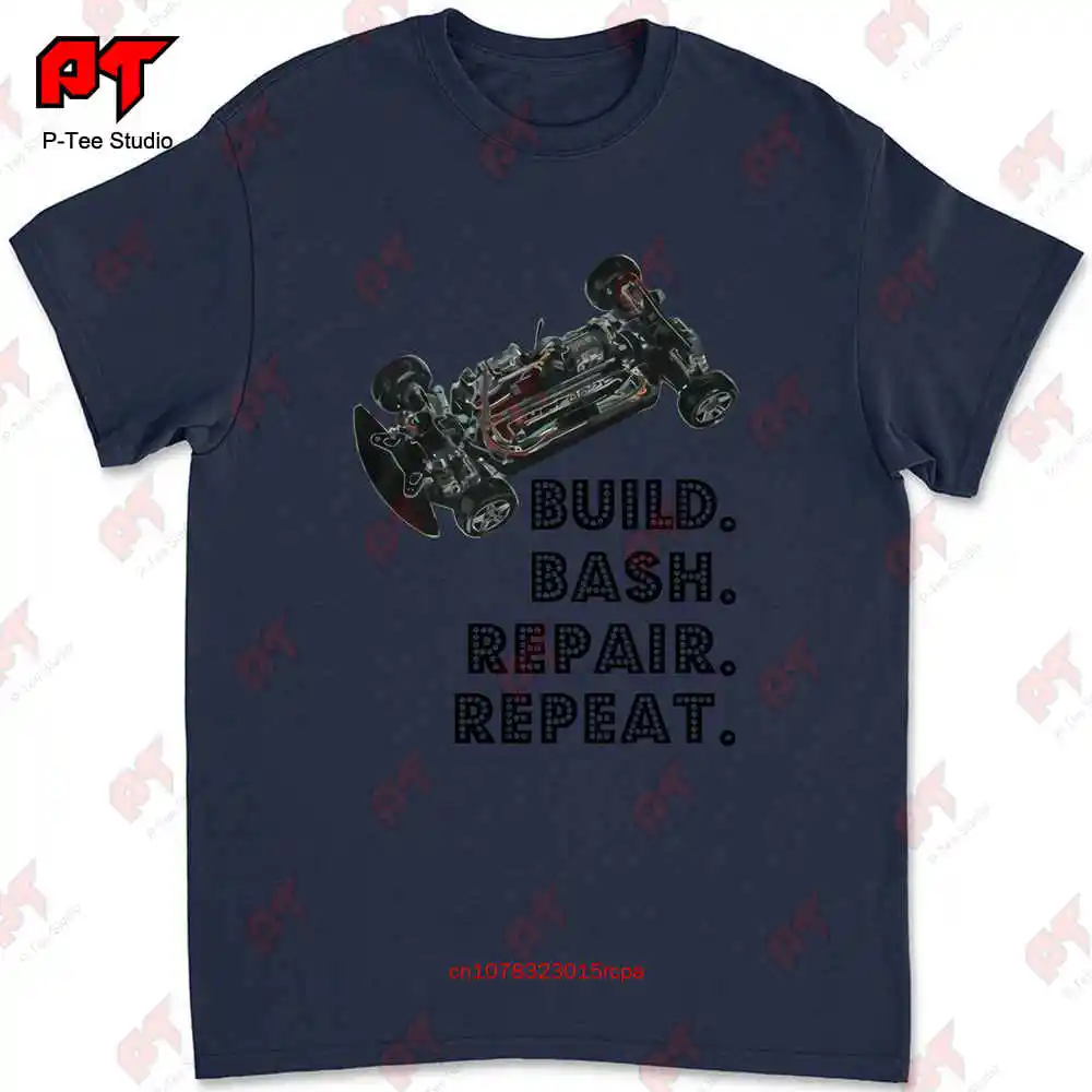 Rc Car Addicted Ltd Build Bash Repair T-shirt SX4E