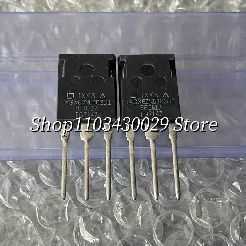 

10 шт. восстановленный оригинальный IXGX60N60C2D1 TO-247 75A 600 В HiPerFASTTM IGBT с диодом