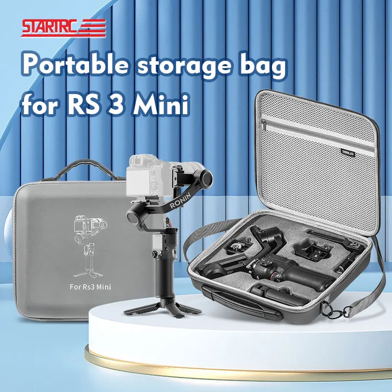 Upgrade Gimbal Portable Bag Storage Carrying Case Waterproof Handbag for DJI RS3 Mini Creator Combo  Accessories Box