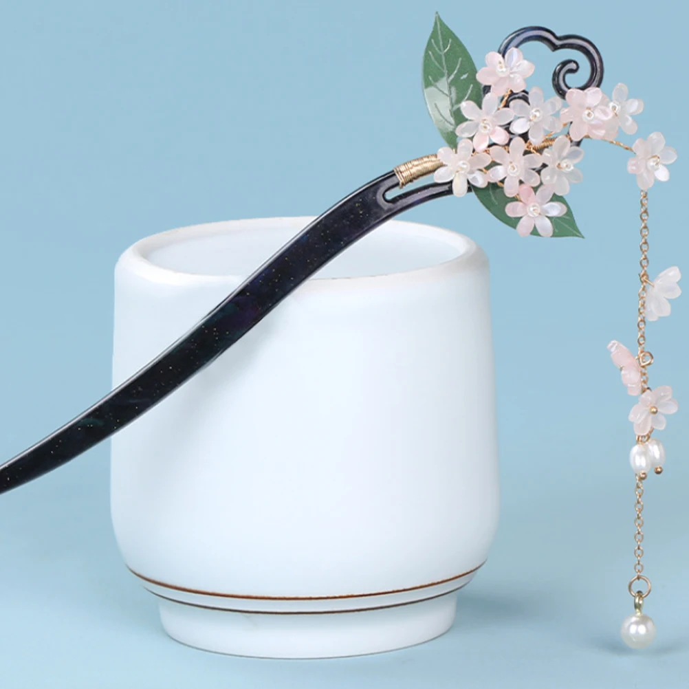 

Tassel Hairpin Chopstick Women Accessories Sticks for Buns Vintage Hair Stick Formal Hair Accessories Bridal Bride Smooth Sturdy