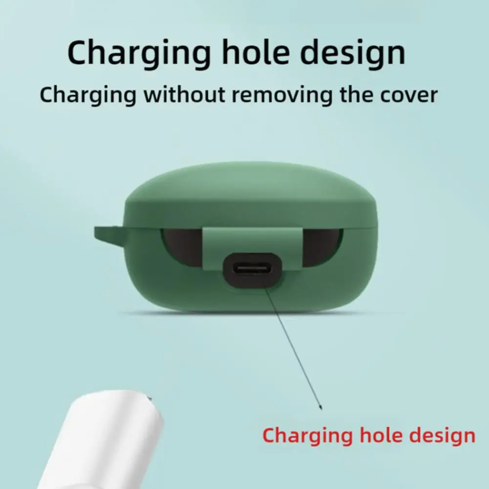 For Anker Soundcore LIFE P2 Mini Earphone Protective Cover Soft Rubber Case Charging Case