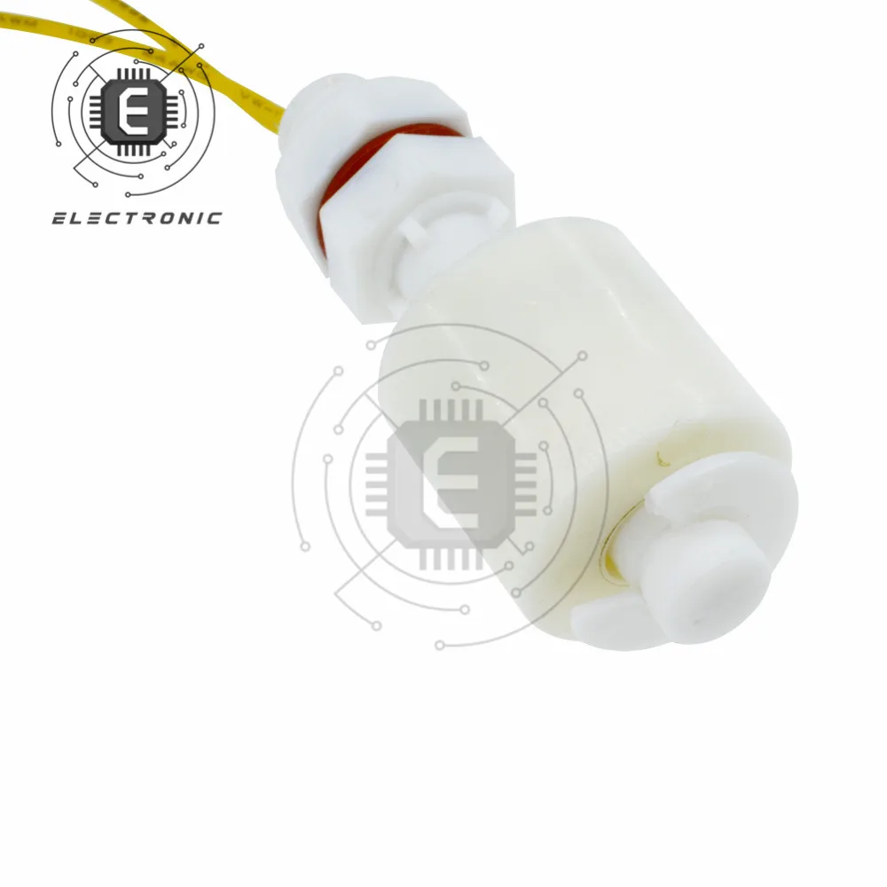 Normally Closed Low Pressure Float Switch Mini PP P45 Tank Pool Water Liquid Level Sensor Vertical Float Switches