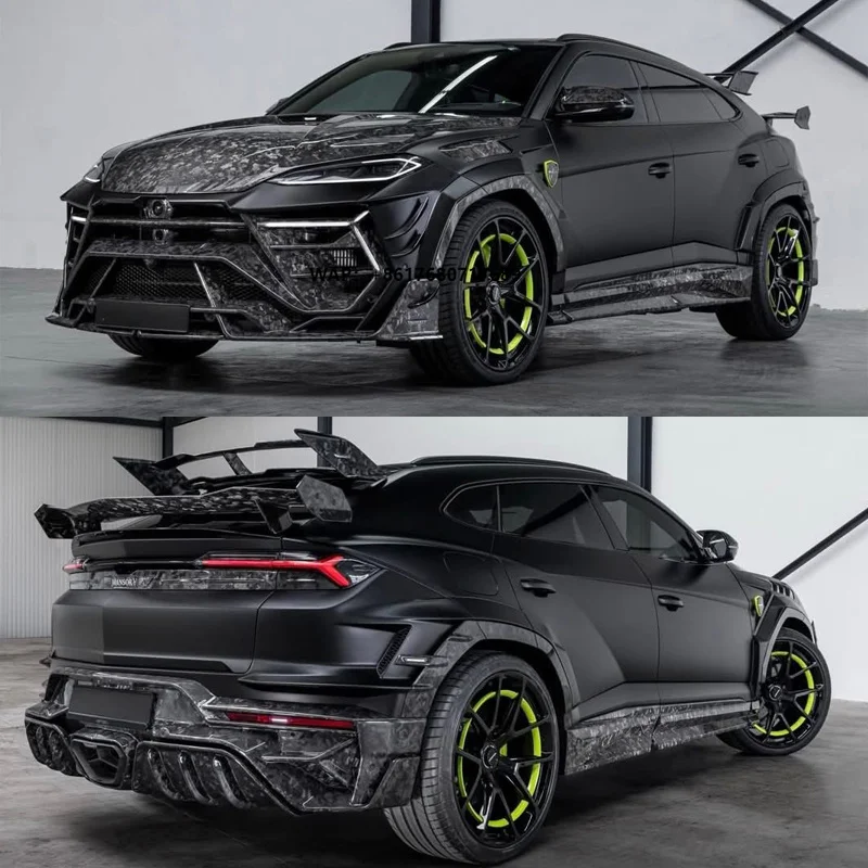 For URUS SE M style Dry Carbon Fiber Body Kit front hood bumper fenders spoiler Automotive Accessories 2025-