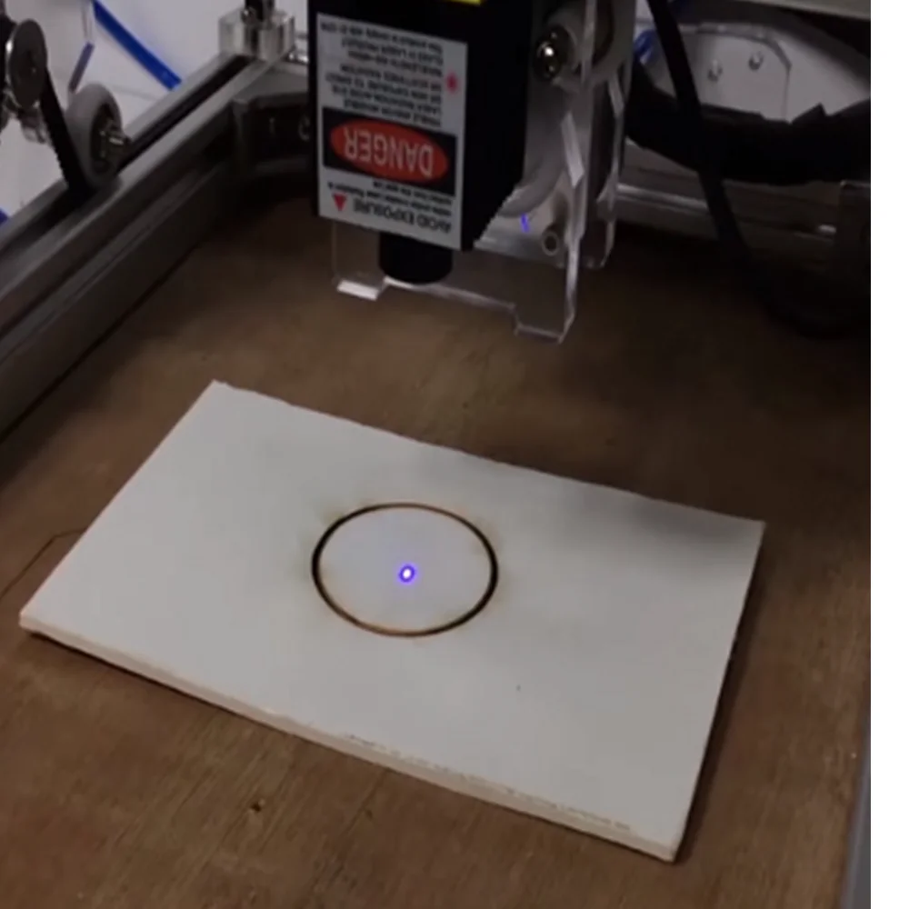 445nm 5.5w Blue light TTL-PMW Controlled Engraving Laser Module